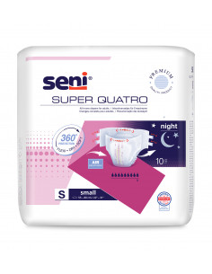 Seni Scutece adulti Super Quatro Small, 10 bucati
