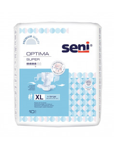 Seni Scutece adulti Optima Super Extra Large, 10 bucati