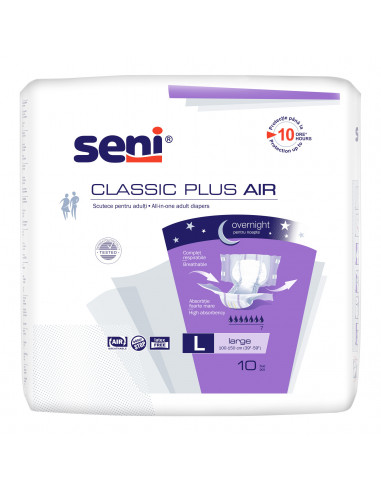 Seni Scutece adulti CLassic Plus Air Large, 10...