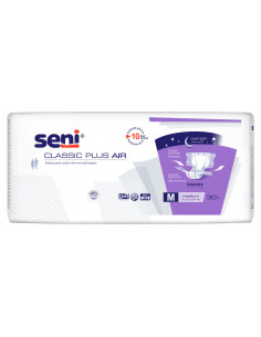 Seni Scutece adulti CLassic Plus Air Medium, 30 bucati