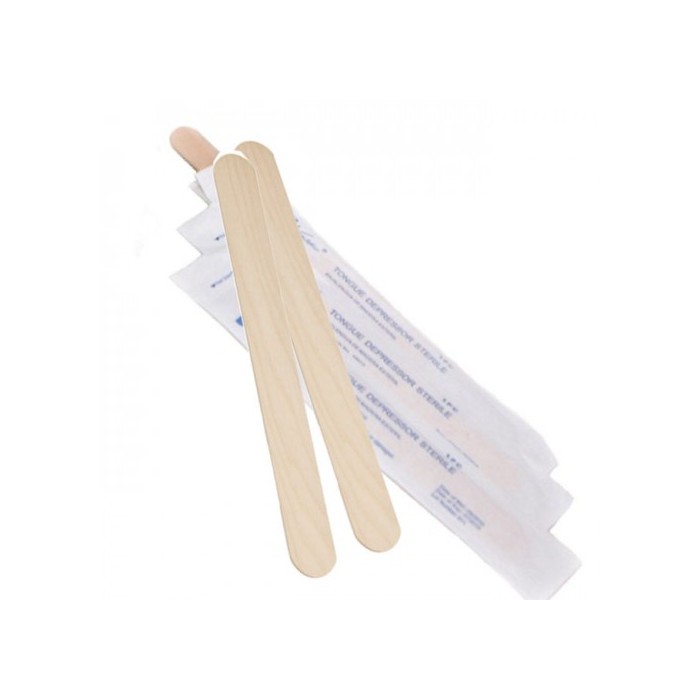 Spatule lemn sterile, 100 buc, Prima