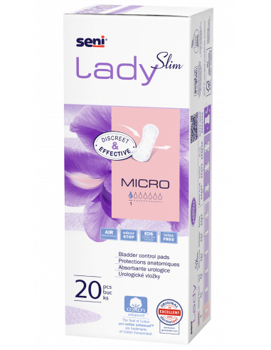 Seni Absorbante urologice Lady Slim Micro, 20...