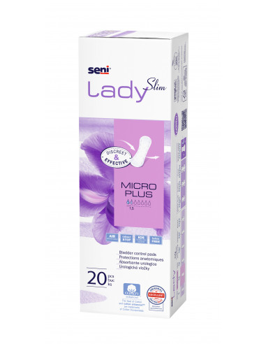 Seni Absorbante urologice Lady Slim Micro Plus,...