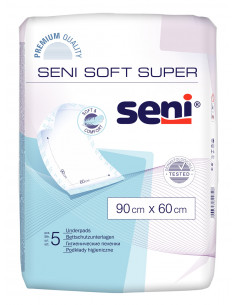 Seni Aleze absorbante Soft Super 90x60 pachet x 5 buc