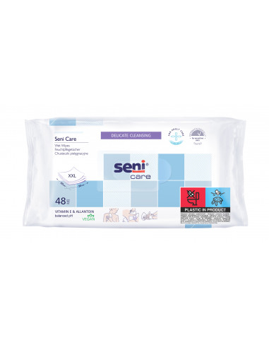 Seni Care Servetele umede XXL, 48 bucati