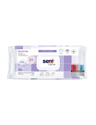 Seni Care Maxi Servetele umede XXXL 25x30 cm,...