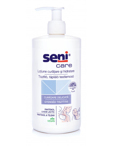 Seni Care Lotiune curatare si hidratare, 500 ml