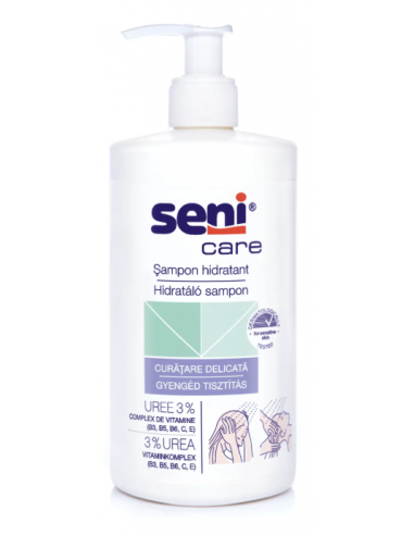 Seni Care Sampon 3% uree, 500 ml