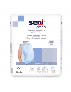 Seni Care Baveta cu buzunar, 100 bucati
