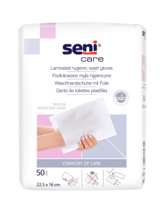 Seni Care Manusi laminate, 50 bucati