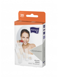 Plasturi Matopat Transparent, 20 bucati