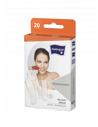 Plasturi Matopat Transparent, 20 bucati
