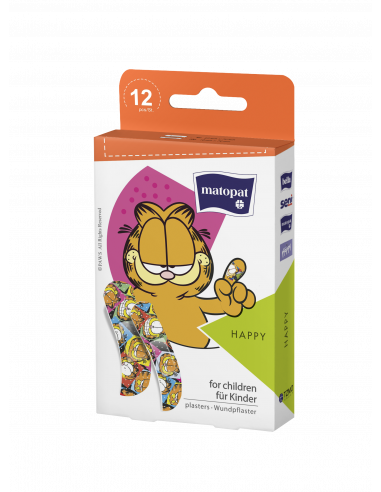 Plasturi Matopat Happy, 12 bucati