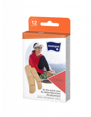 Plasturi Matopat Classic, 12 bucati