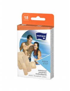 Plasturi Matopat Aqua Stop, 18 bucati