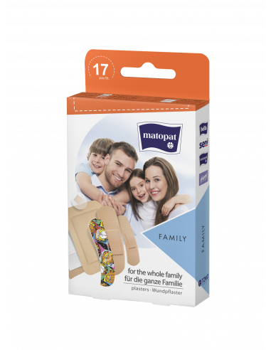 Plasturi Matopat Family, 17 bucati