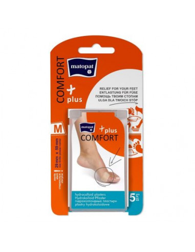 Plasturi sterili Comfort Plus M 29 x 59 mm, 5...