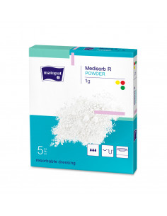 Medisorb R Ag pudra resorbabila 1 g, 5 bucati