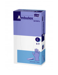 Manusi examinare nitril nepudrate Ambulex PPE Large...