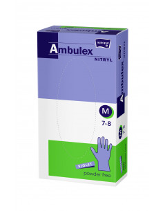 Manusi examinare nitril nepudrate Ambulex PPE Medium...