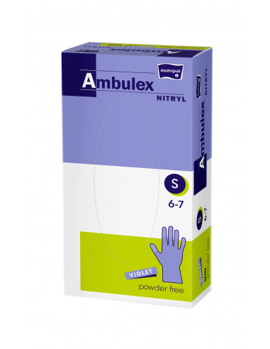 Manusi examinare nitril nepudrate Ambulex PPE...