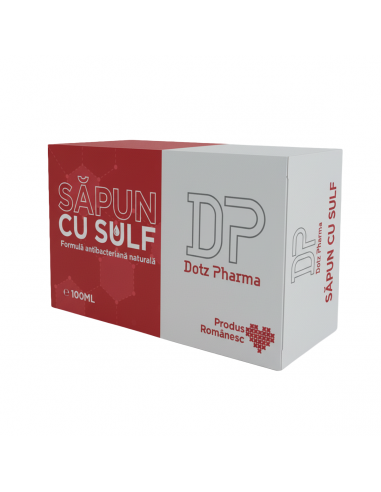 Sapun cu sulf, 90g, Dotz Pharma