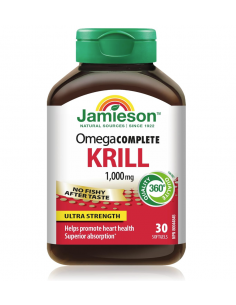 Omega Complete Pure Krill 1000mg, 30 capsule moi, Jamieson