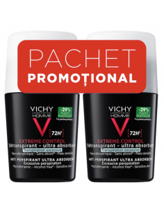 Vichy Deo Roll-On Homme Control Extrem 72h, 50 ml, bipack