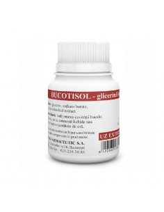 Bucotisol glicerină boraxată 10% – soluţie 25 ml, Tis...