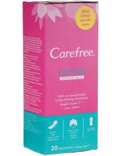 Carefree cotton, 20 bucati, Procter&Gamble