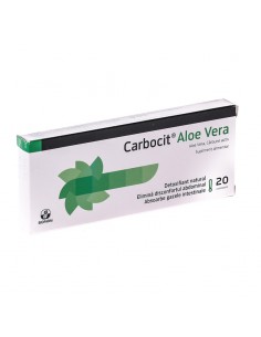 Carbocit cu Aloe vera x 20cpr