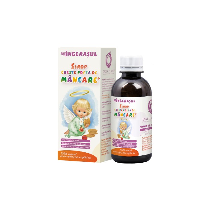 Ingeras-Sirop creste pofta mancare x 200 ml