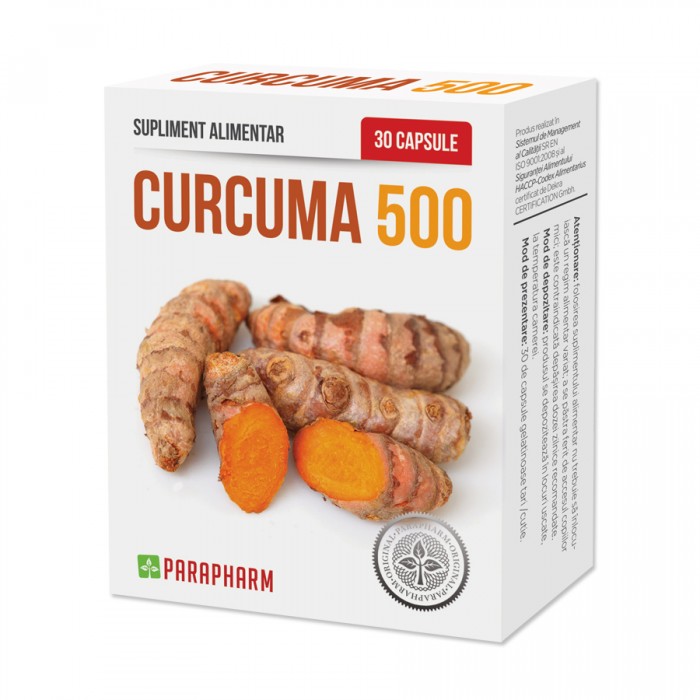 Curcuma 500mg x 30cps