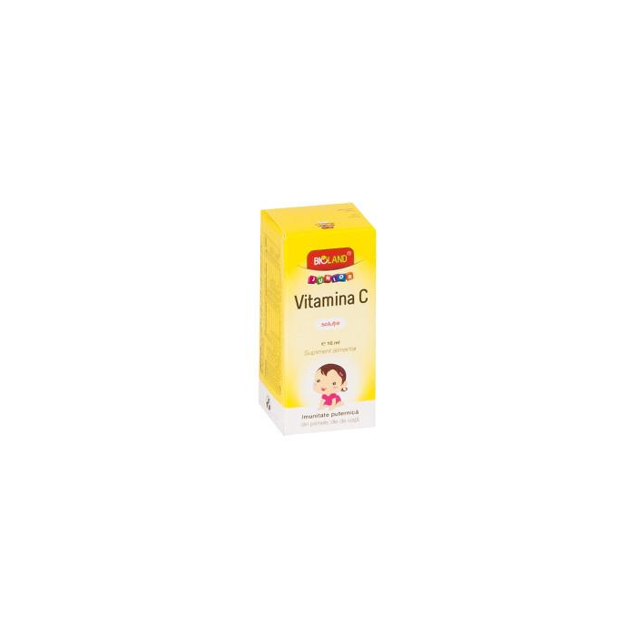 Vitamina C Junior Solutie x 10ml (Bioland)