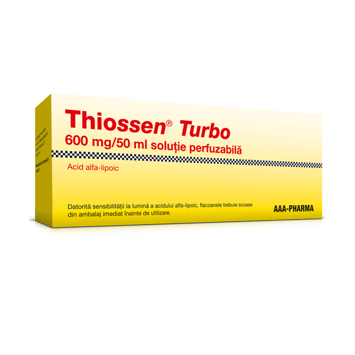 Thiossen Turbo 600mg/50ml sol.perf x10 fl, Aaa - Pharma Gmbh - Germania