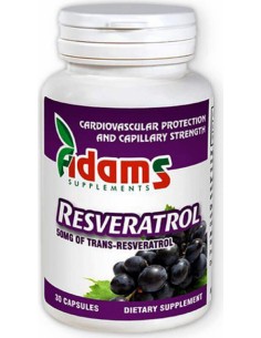 Resveratrol 50mg x 30 cps