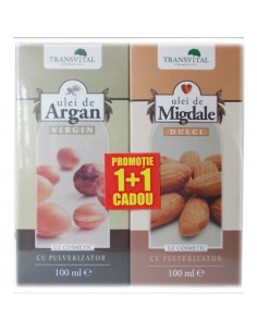 Ulei de argan virgin 100ml ulei de migdale 100ml