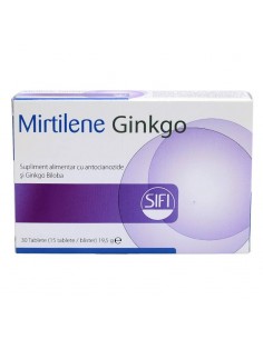 Mirtilene Ginkgo, 30 comprimate, Sifi Italia
