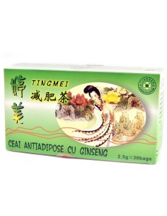 Ceai antiadipos cu ginseng sanye intercom, 30 plicuri, Sanye
