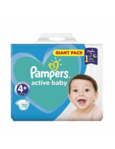 Pampers nr 4 x 70 buc