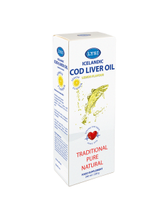 Lysi ulei ficat cod cu aroma de lamaie x 240 ml