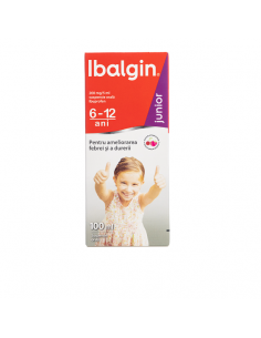Ibalgin Junior 200mg/5ml suspensie orala flacon x100ml,...