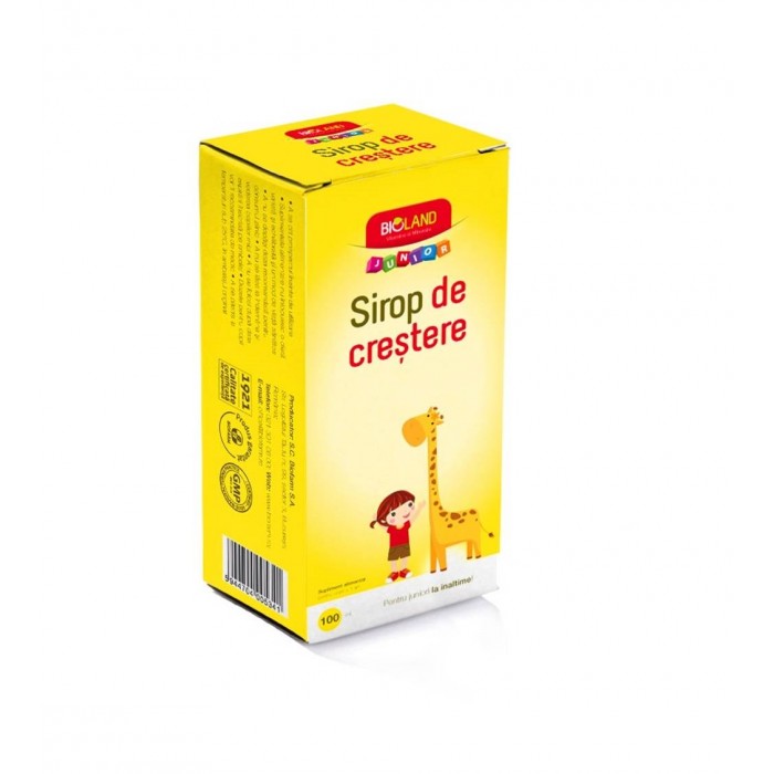 Sirop de crestere, 100 mililitri, Biofarm