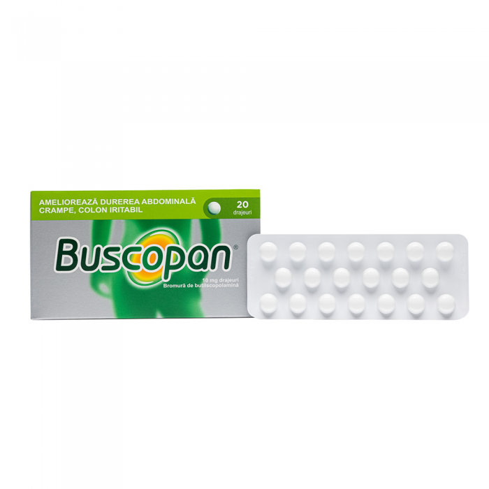 Buscopan 10mg x 20dr, Sanofi Romania S.R.L. -...