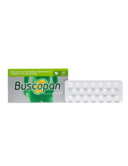 Buscopan 10mg x 20dr, Sanofi Romania S.R.L. - Romania