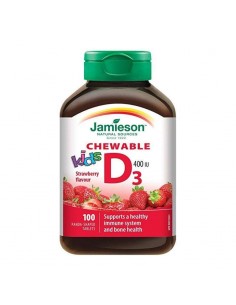 Vitamina D3 copii, 400UI, 100 TB, Jamieson