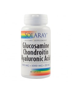 Glucosamine Chondroitin Hyaluronic Acid, 60 capsule, Secom