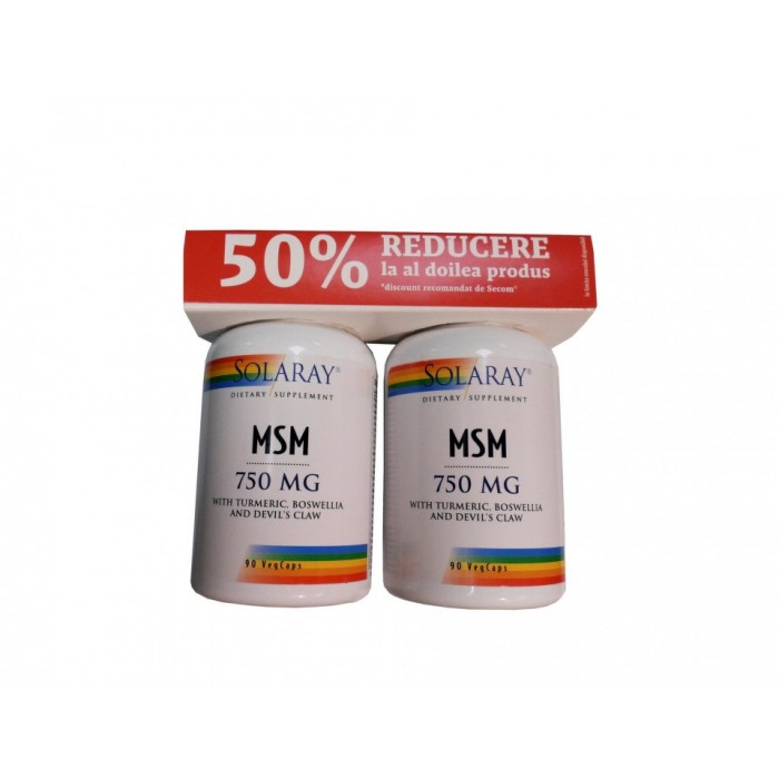 Msm 90 cps vegetale x 2 buc -50% la al doilea produs