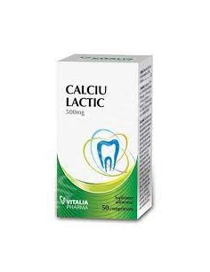 Calciu lactic x50cpr