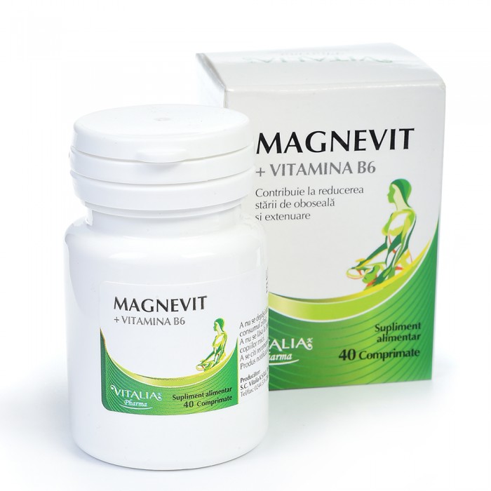 Magnevit si vitamina B6 x40cpr
